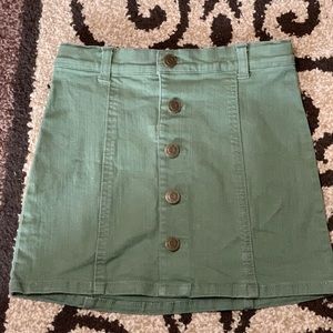 Girl mini skirt